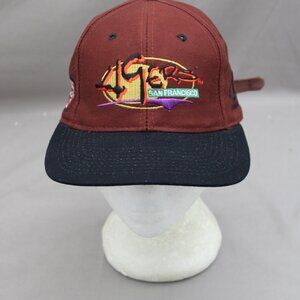San Francisco 49ers Hat (VTG) - Pro Line by Logo Athletic - Adult Strapback
